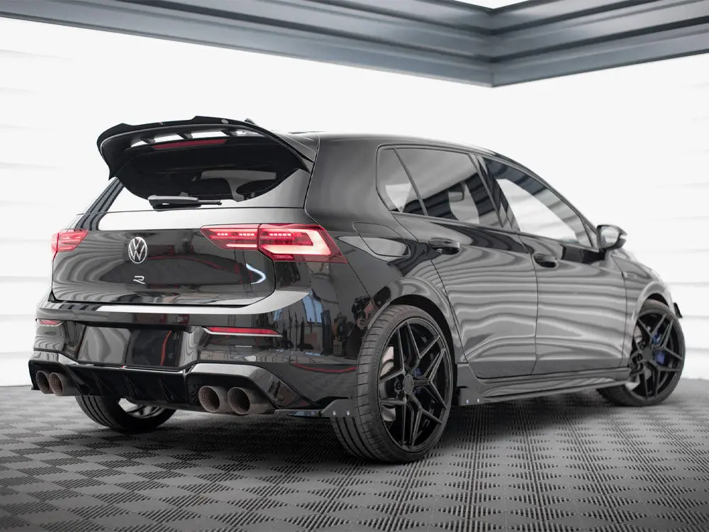 Maxton Design Rear Side Splitters V.5 + Flaps Volkswagen Golf R Mk8 2