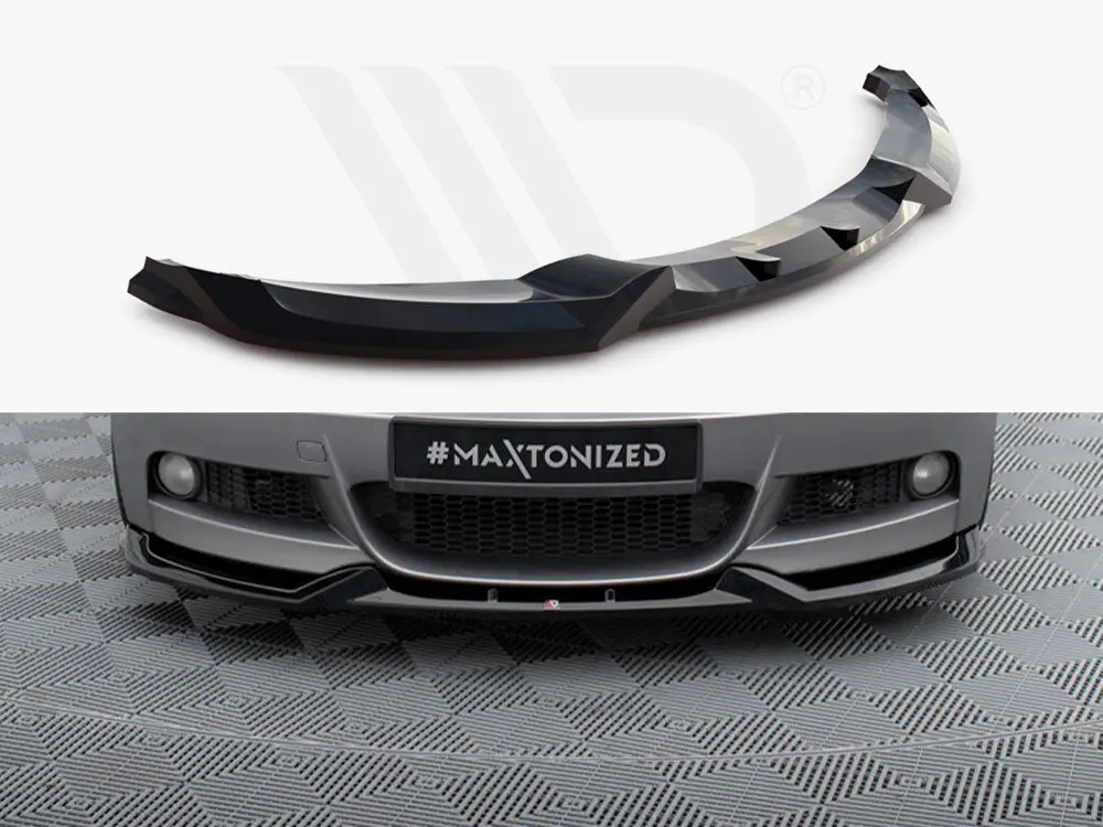 Maxton Design Front Splitter V.1 Bmw 1 M-Pack E82 1