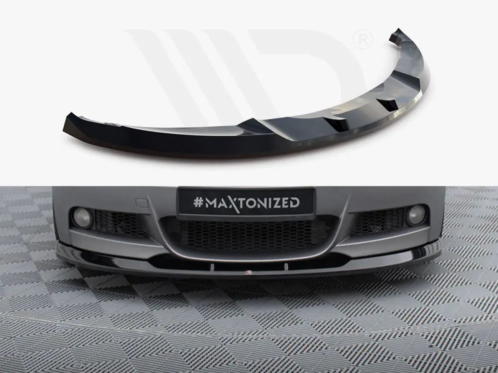 Maxton Design Front Splitter V.2 Bmw 1 M-Pack E82 1