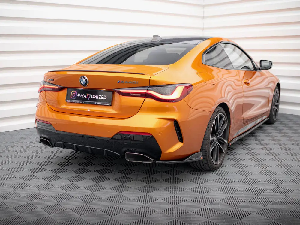 Maxton Design Rear Side Splitters V.2 Bmw 4 M440i G22 / G23 / G22 Facelift / G23 Facelift 2
