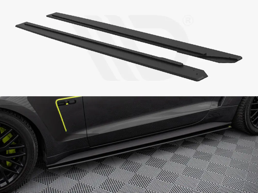 Maxton Design Street Pro Side Skirts Diffusers Ford Mustang Gt Mk6 1