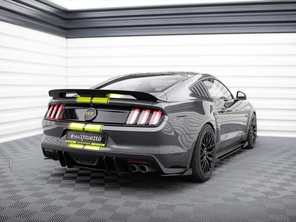 Maxton Design Street Pro Rear Diffuser Ford Mustang Gt Mk6 Roush Performance 2
