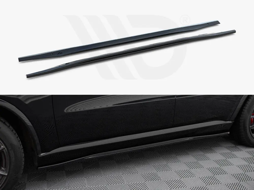 Maxton Design Side Skirts Diffusers Dodge Durango Srt Mk3 1