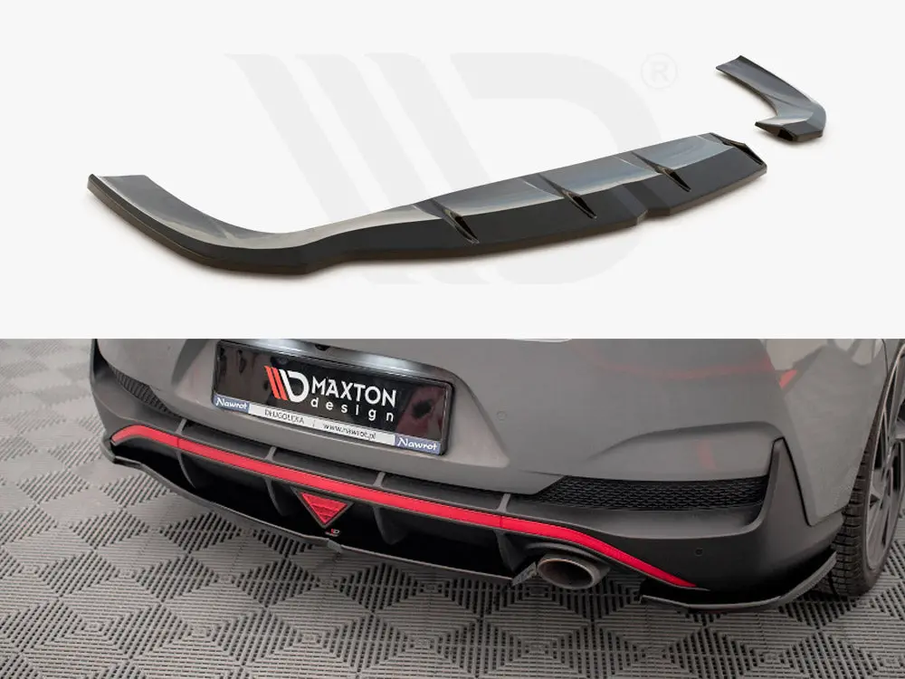Maxton Design Rear Side Splitters Hyundai I30 Fastback N-Line Mk3 Facelift 1