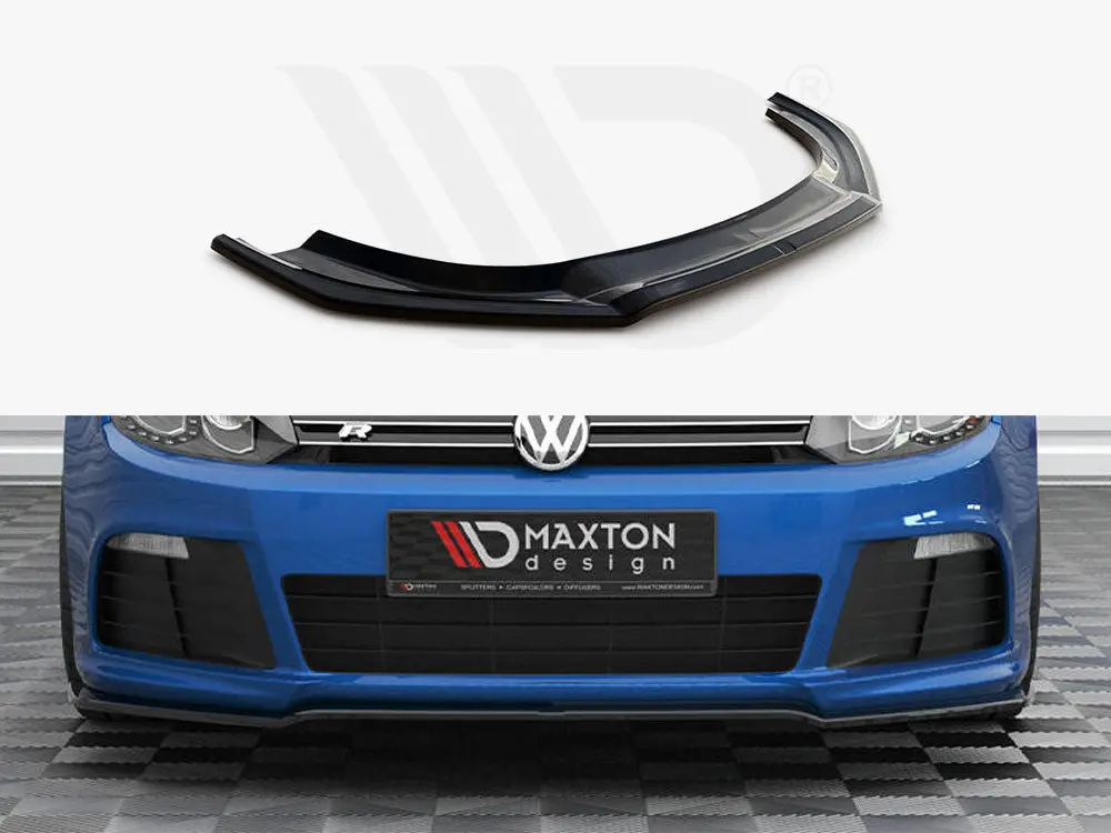 Maxton Design Front Splitter V.2 Volkswagen Golf R Mk6 1