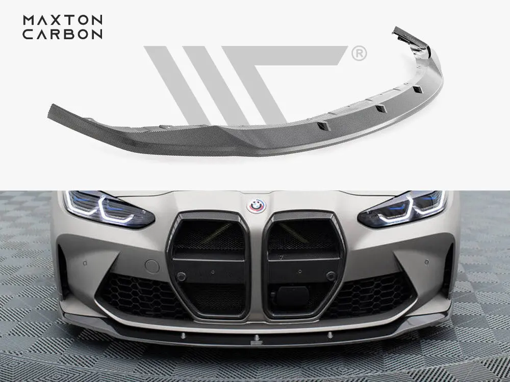 Maxton Design Carbon Fiber Front Splitter V.3 Bmw M4 G82 / M3 G80 1