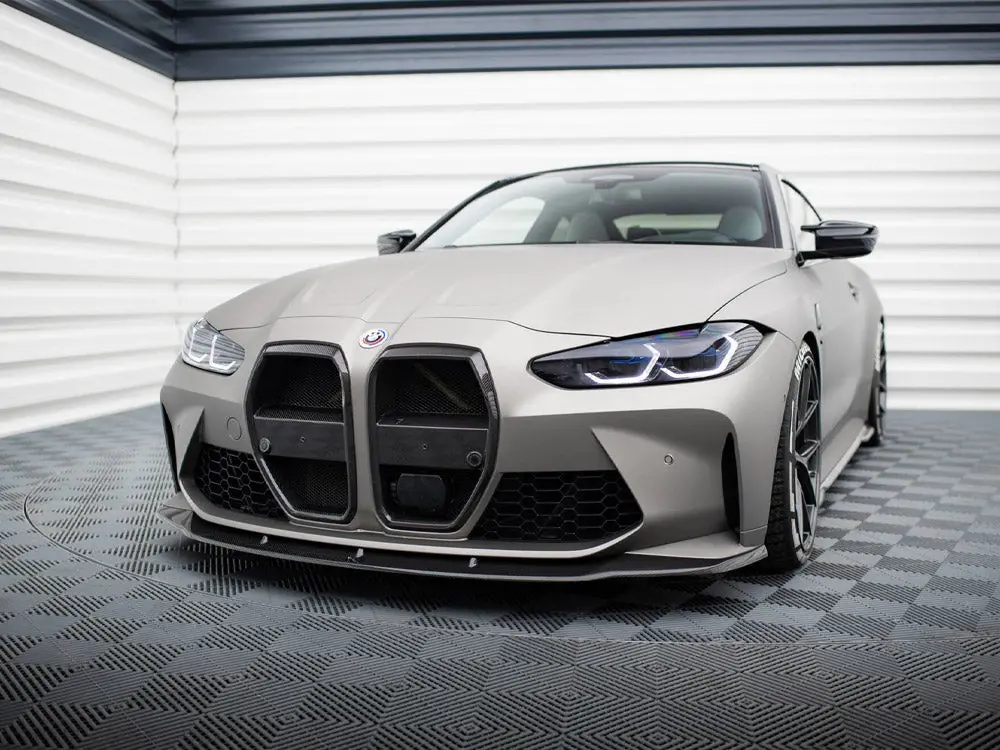 Maxton Design Carbon Fiber Front Splitter V.3 Bmw M4 G82 / M3 G80 2