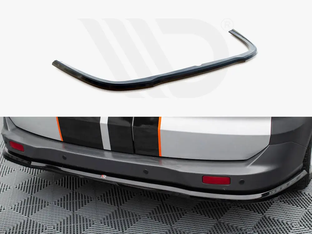 Maxton Design Central Rear Splitter Ford Transit Courier Mk1 1