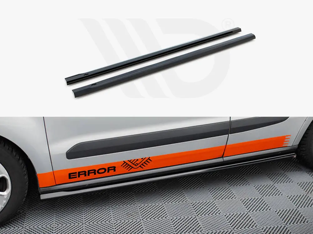 Maxton Design Side Skirts Diffusers Ford Transit Courier Mk1 1