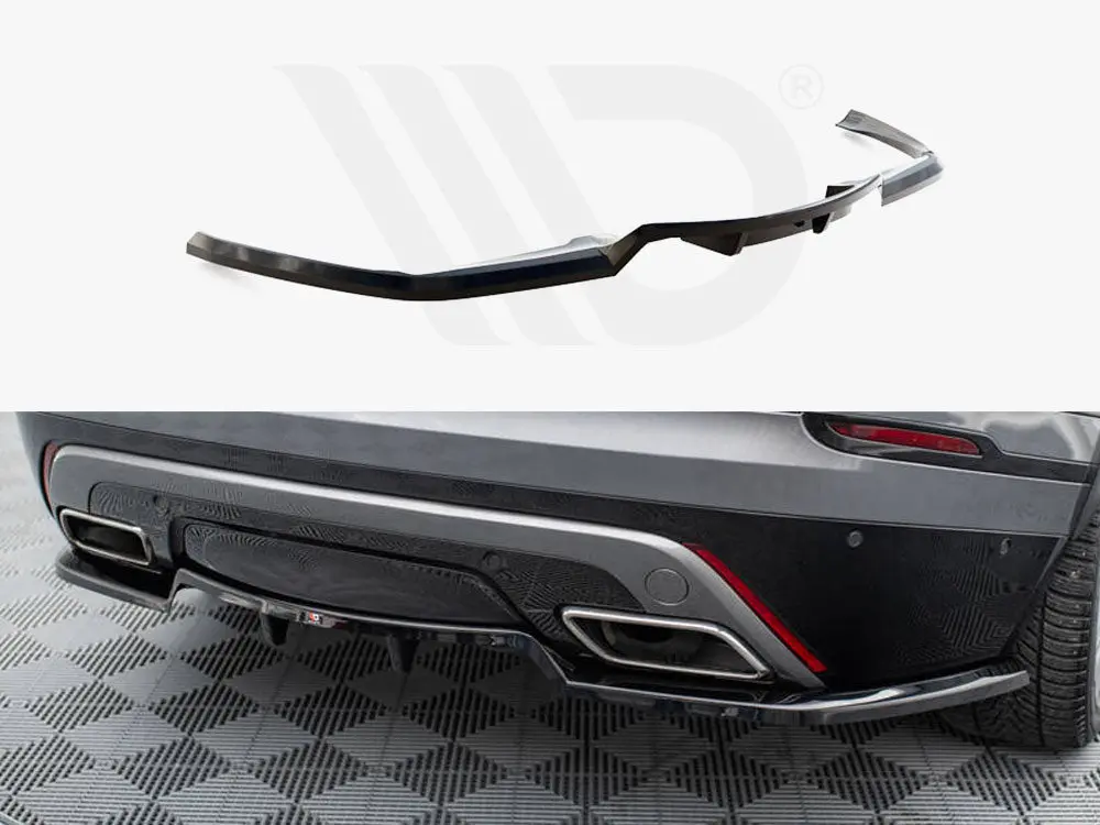 Maxton Design Central Rear Splitter (Vertical Bars) Land Rover Range Rover Velar R-Dynamic Mk1 1