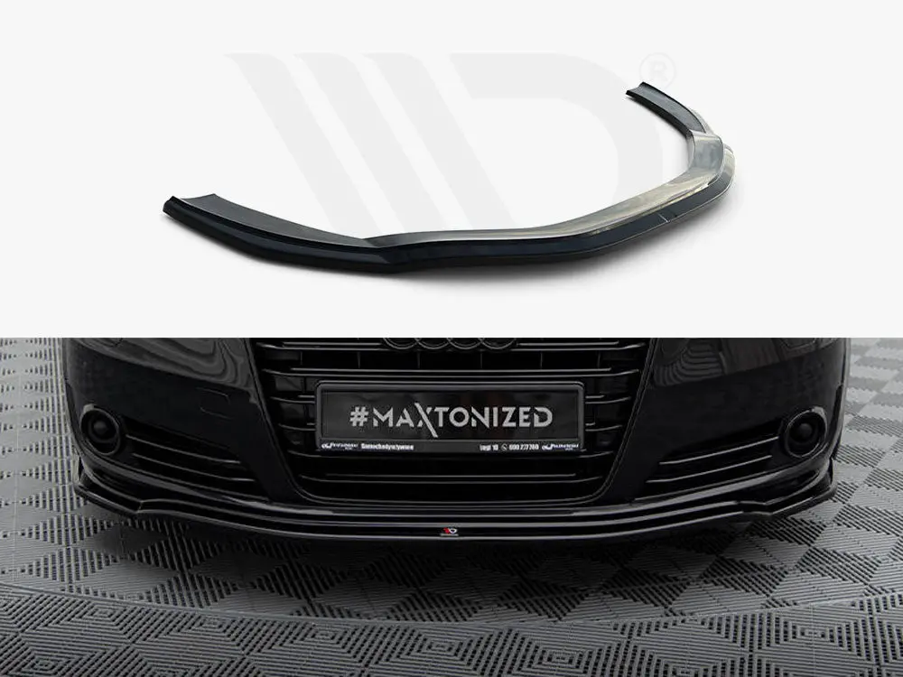 Maxton Design Front Splitter Audi A8 D4 1