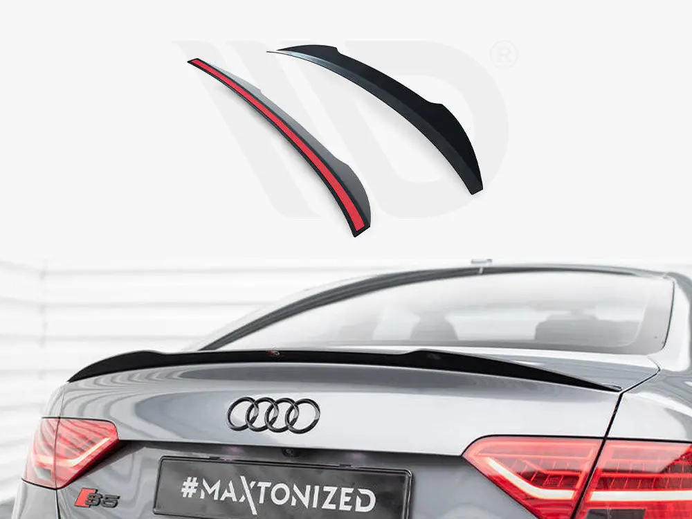 Maxton Design Spoiler Cap Audi S5 / A5 / A5 S-Line 8T / 8T Fl Coupe 1