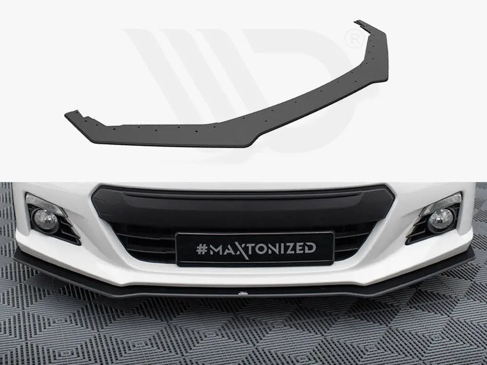 Maxton Design Street Pro Front Splitter Subaru Brz Mk1 Facelift 1