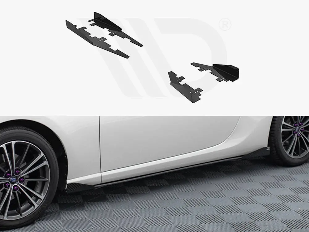 Maxton Design Side Flaps Subaru Brz Mk1 Facelift 1