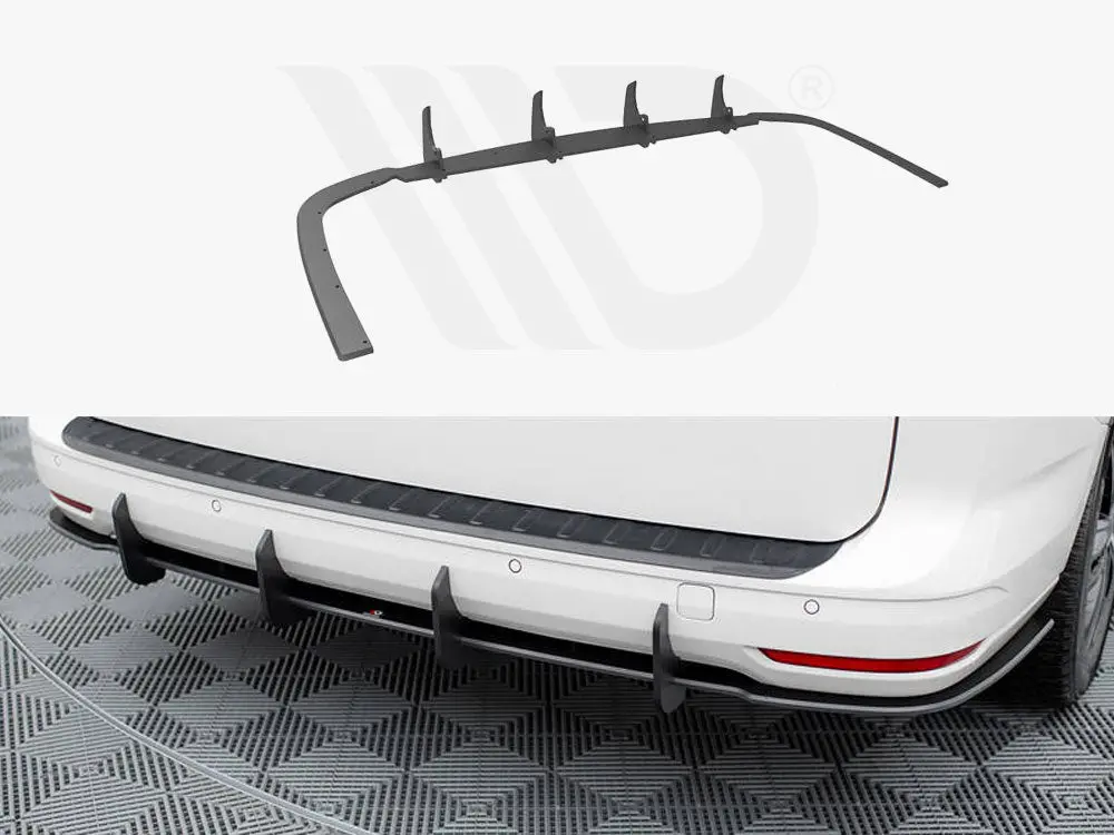 Maxton Design Street Pro Rear Diffuser Volkswagen Caddy Maxi Mk5 1