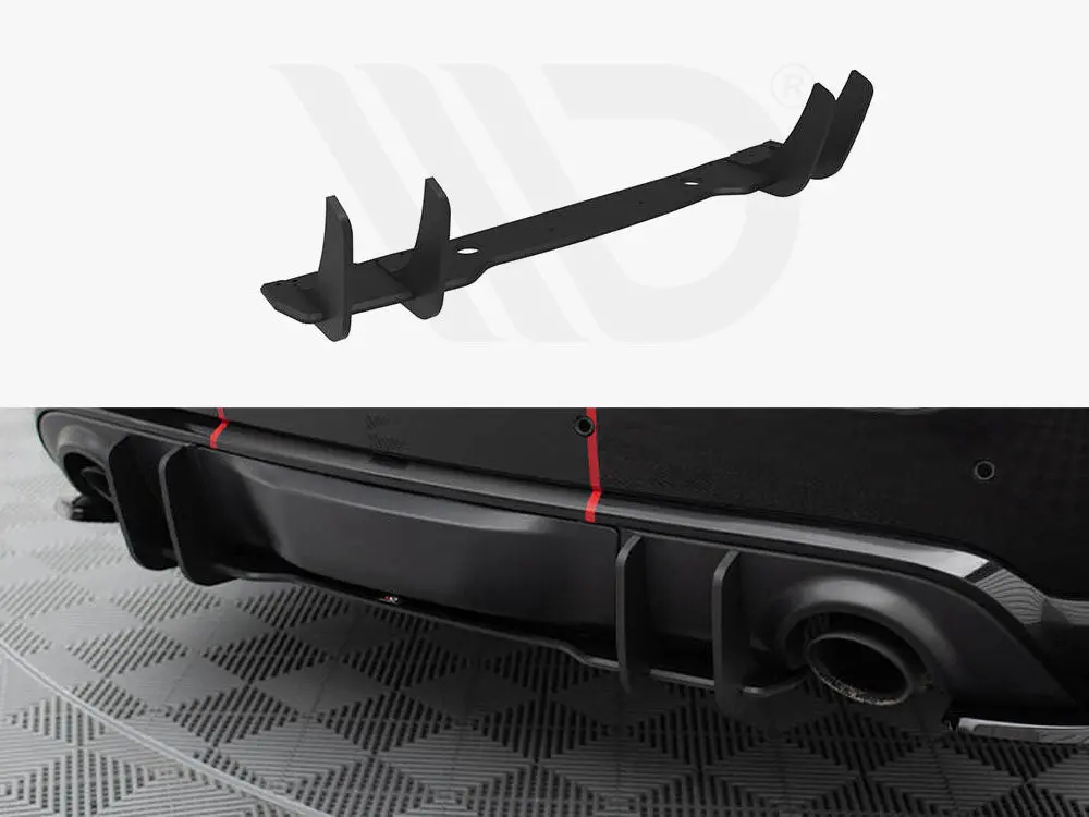 Maxton Design Street Pro Rear Diffuser Dodge Durango Srt Mk3 1