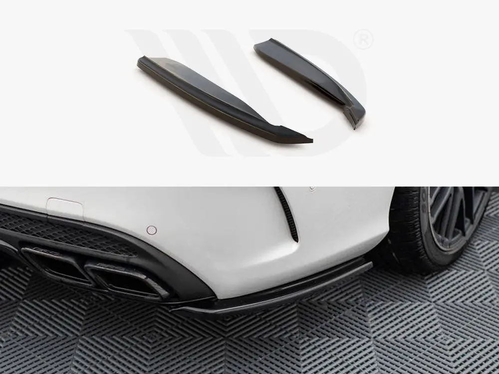 Maxton Design Rear Side Splitters Mercedes-Amg C63 Sedan / Estate W205 / S205 1