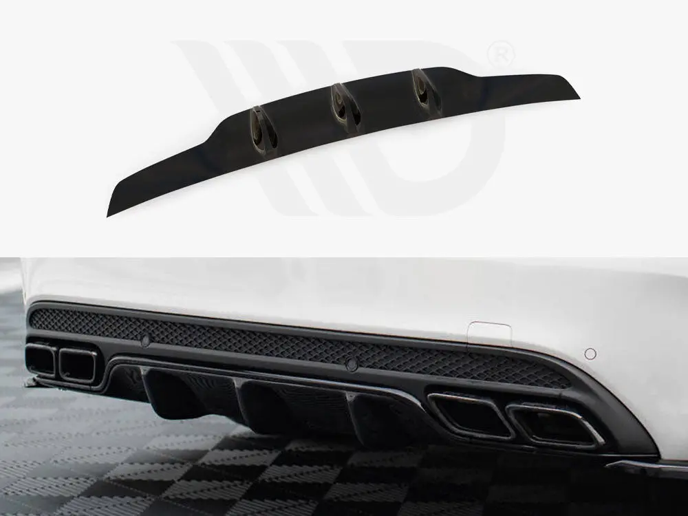 Maxton Design Rear Valance Mercedes-Amg C63 Sedan / Estate W205 / S205 1