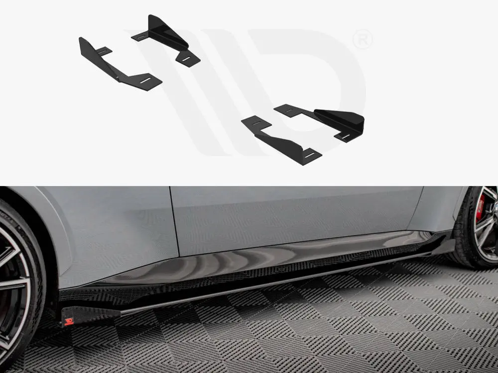 Maxton Design Side Flaps Bmw 2 Coupe M-Pack / M240i G42 1