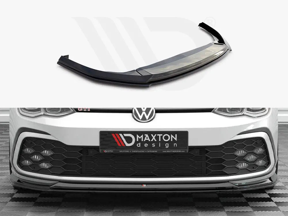 Maxton Design Front Splitter V.6 Volkswagen Golf Gti Mk8 1