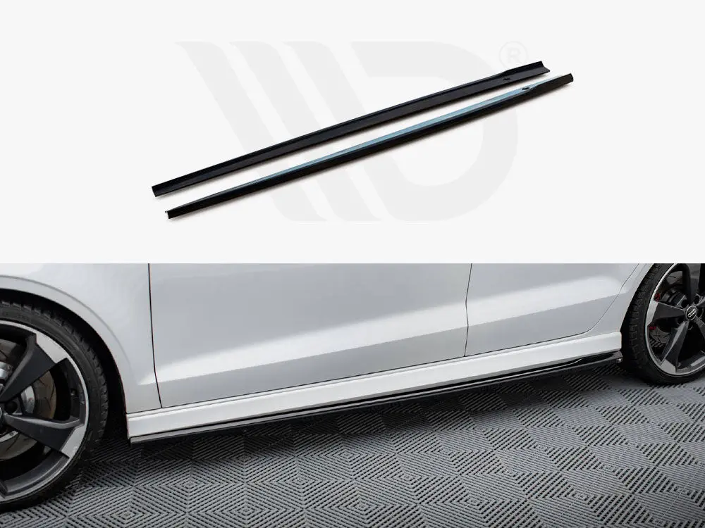 Maxton Design Side Skirts Diffusers V.2 Audi Rs3 Sedan 8V Facelift 1