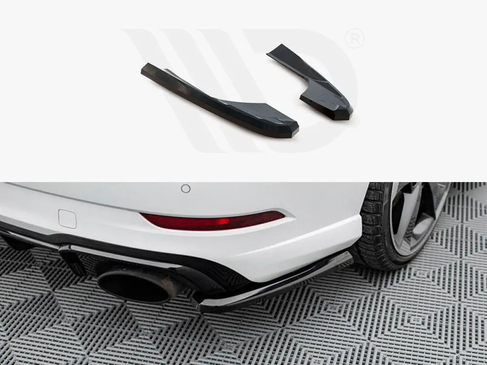 Maxton Design Rear Side Splitters V.2 Audi Rs3 Sedan 8V Facelift 1