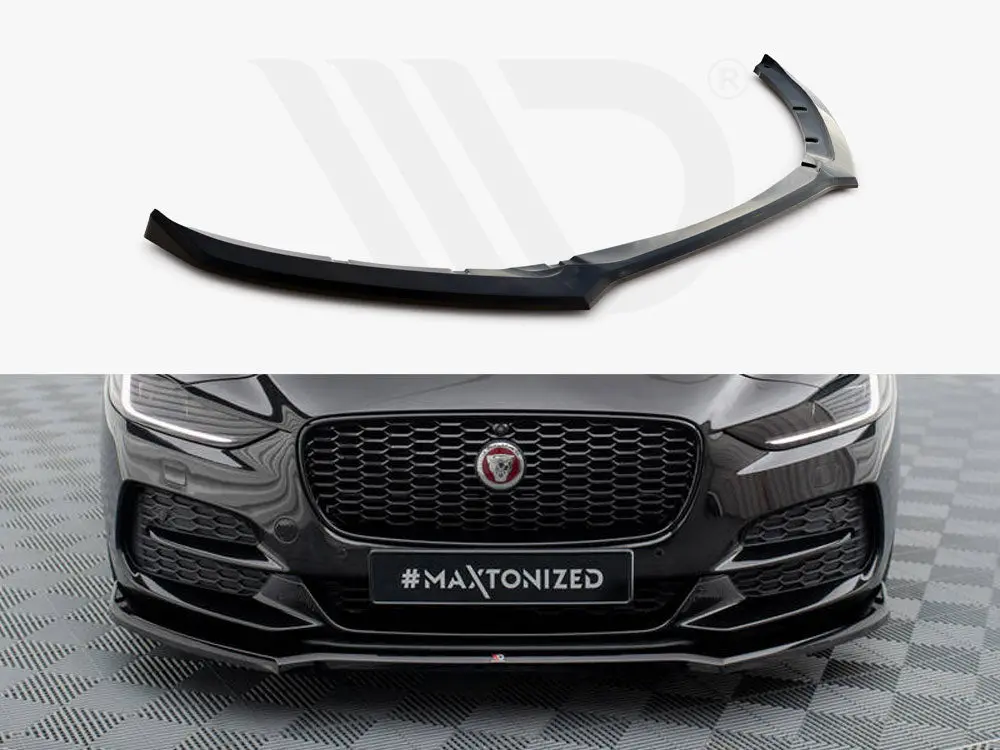 Maxton Design Front Splitter V.1 Jaguar Xe X760 Facelift 1