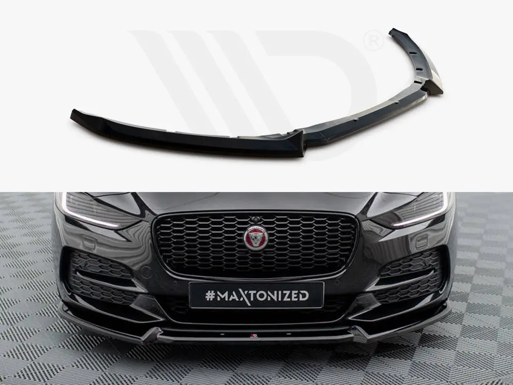 Maxton Design Front Splitter V.2 Jaguar Xe X760 Facelift 1