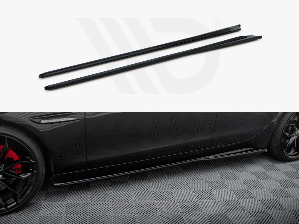 Maxton Design Side Skirts Diffusers Jaguar Xe X760 Facelift 1