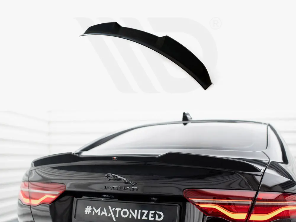 Maxton Design Spoiler Cap 3D Jaguar Xe X760 Facelift 1
