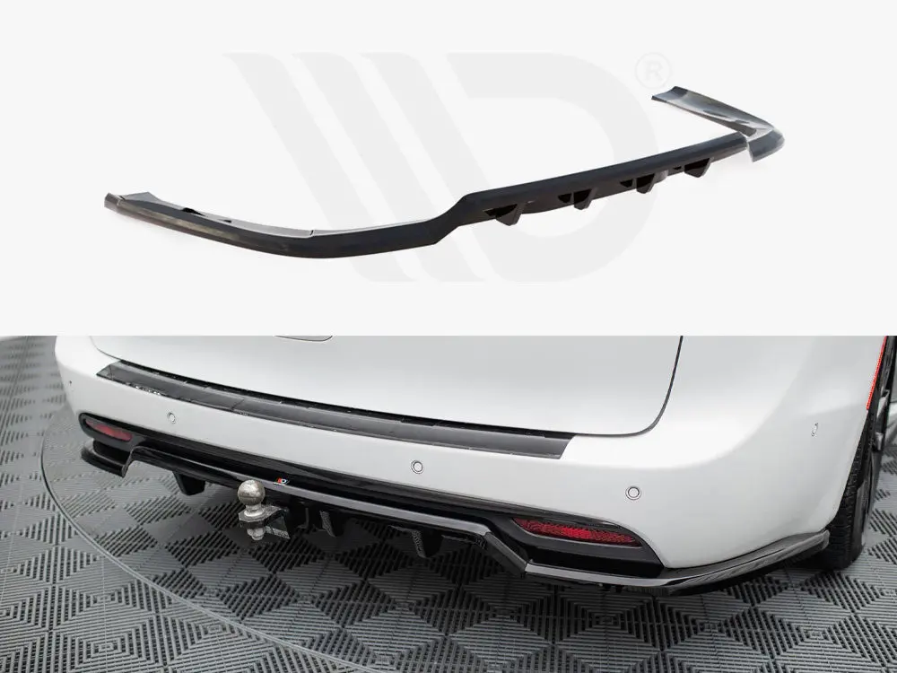 Maxton Design Central Rear Splitter (Vertical Bars) Chrysler Pacifica Mk2 Facelift 1