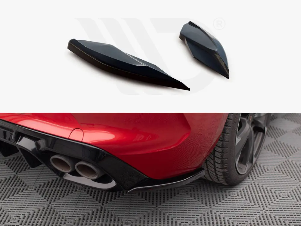 Maxton Design Rear Side Splitters V.2 Cupra Leon Hatchback Mk1 1