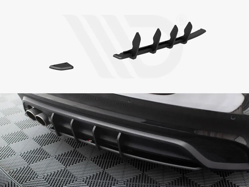 Maxton Design Street Pro Rear Diffuser Jaguar Xe X760 Facelift 1