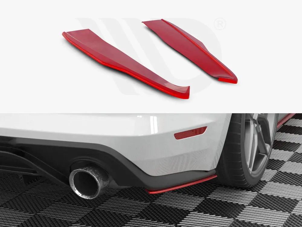 Maxton Design Rear Side Splitters V.2 Ford Mustang Mk6 Facelift 1