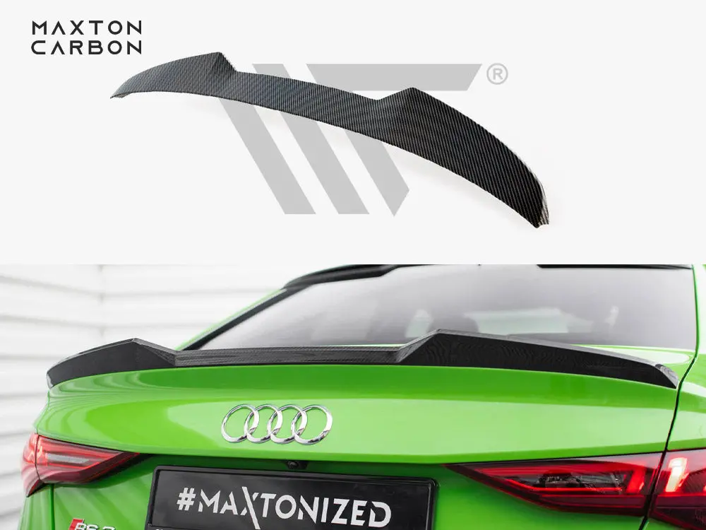 Carbon Fiber Tailgate Spoiler Audi Rs3 Sedan 8Y 1