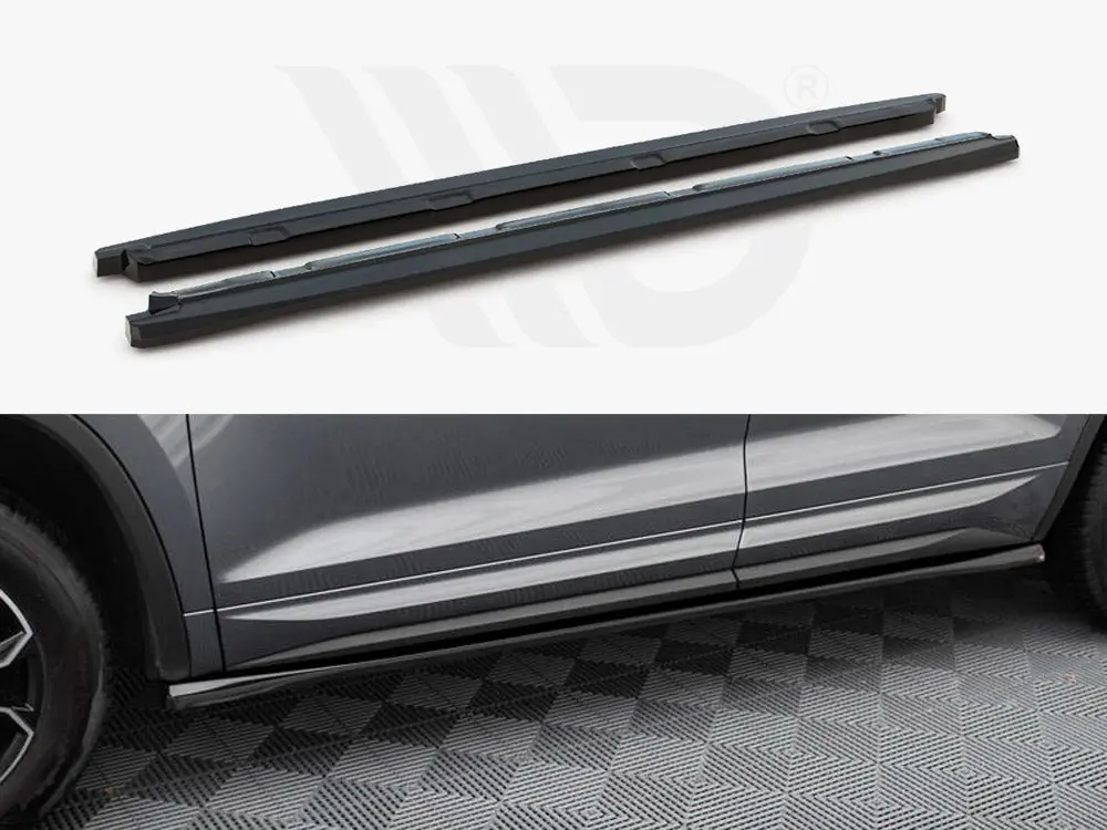 Maxton Design Side Skirts Diffusers Skoda Kodiaq Sportline Mk1 Facelift 1