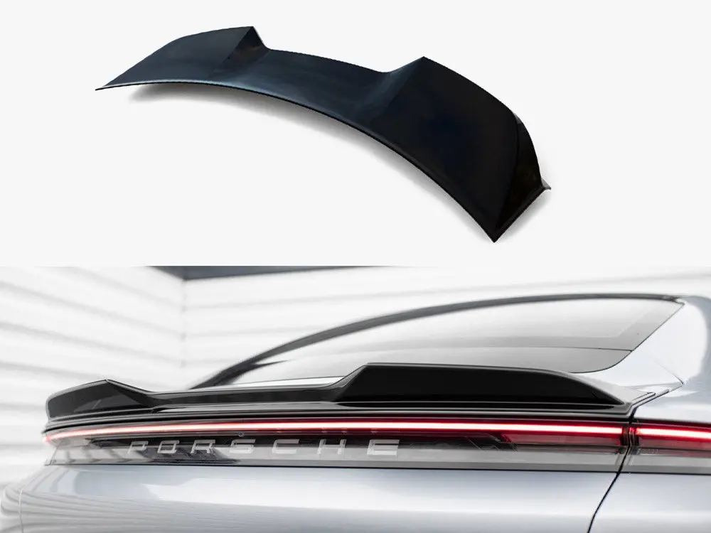 Maxton Design Spoiler Cap 3D Porsche Taycan Mk1 1