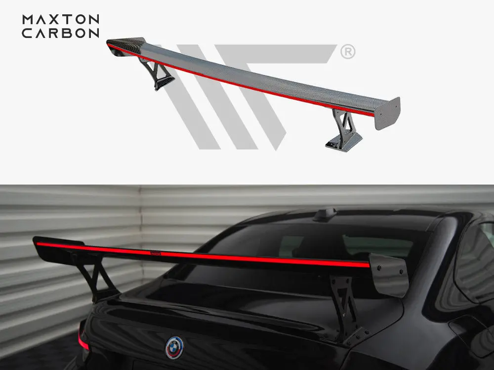 Carbon Fiber Spoiler + Led Light Bmw M2 G87 1