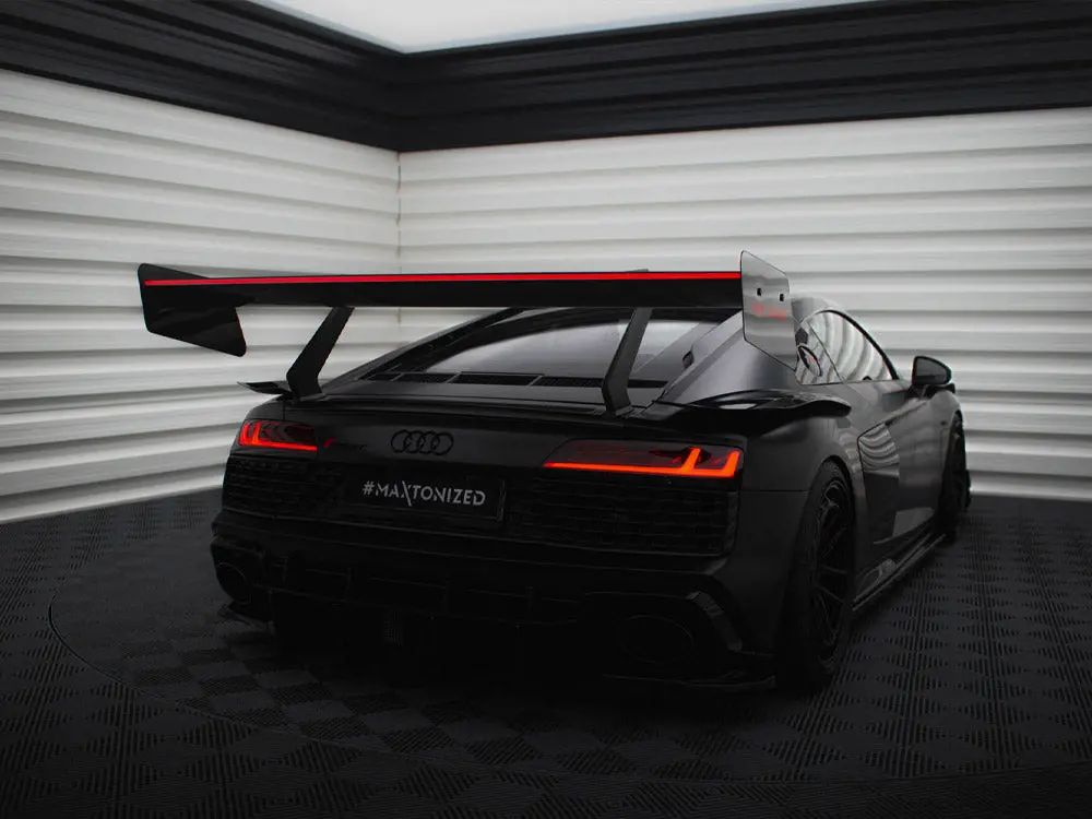 Maxton Design Carbon Spoiler + Led Audi R8 Mk2 Facelift 2