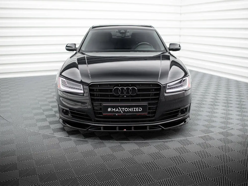 Maxton Design Front Splitter Audi A8 D4 Facelift 2