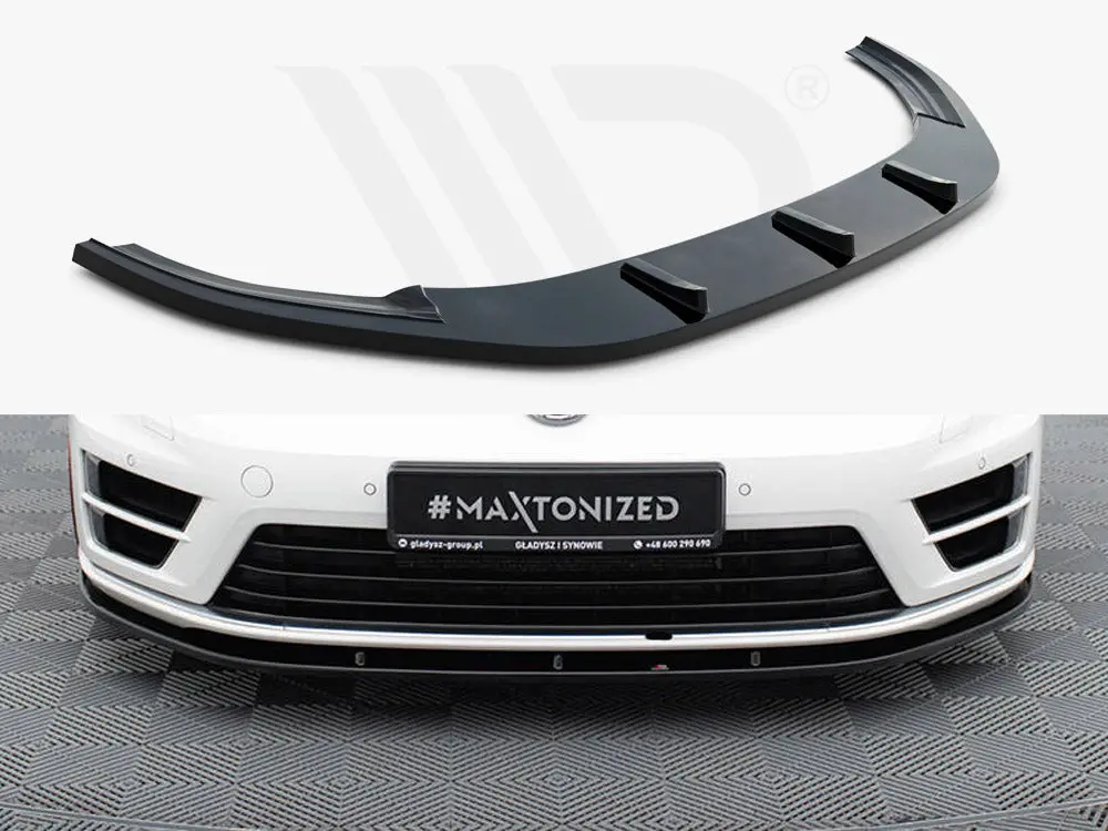 Maxton Design Front Splitter Vw Golf Mk7 R (2013-2016) 1