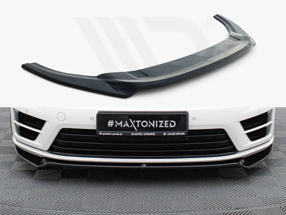 Maxton Design Front Splitter V.2 Vw Golf 7 R / R-Line (2012-2016) 1