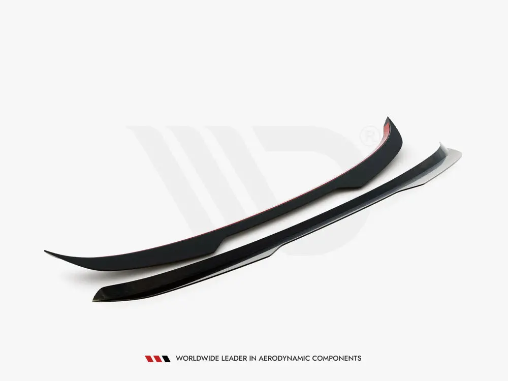 Maxton Design Spoiler Cap Ford Fiesta Mk7.5 St Black And White Edition (2013-2017) 1