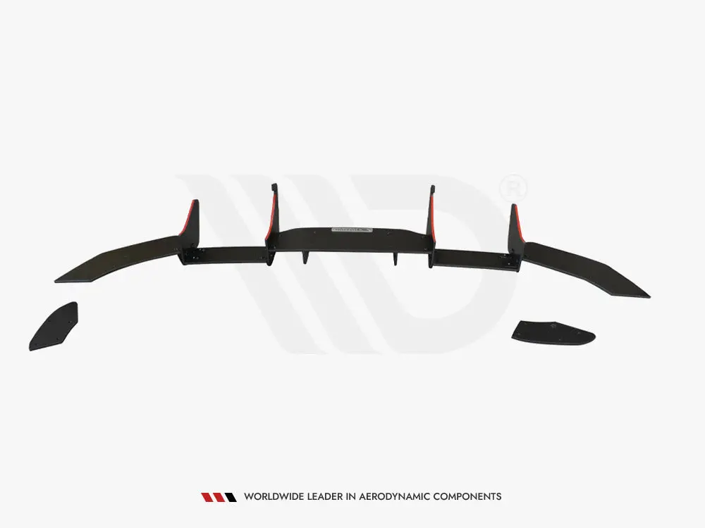 Maxton Design Rear Diffuser Ford Fiesta Mk7 St Facelift (2013-2017) 1