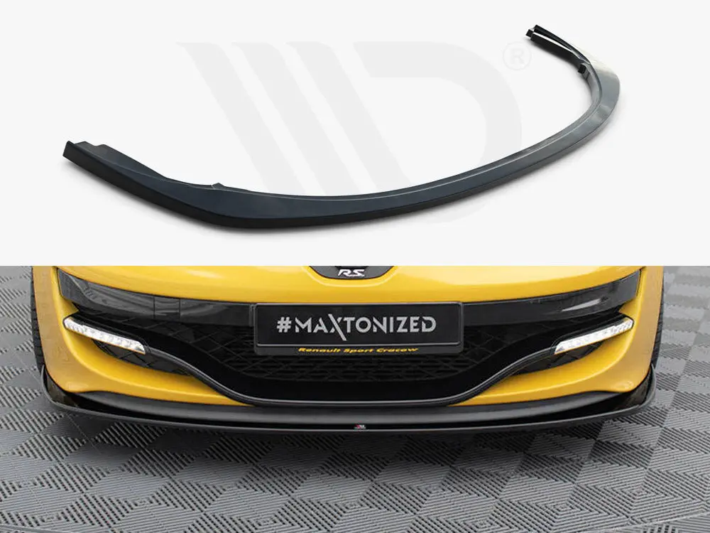Maxton Design Front Splitter Renault Megane 3 Rs V.2 1