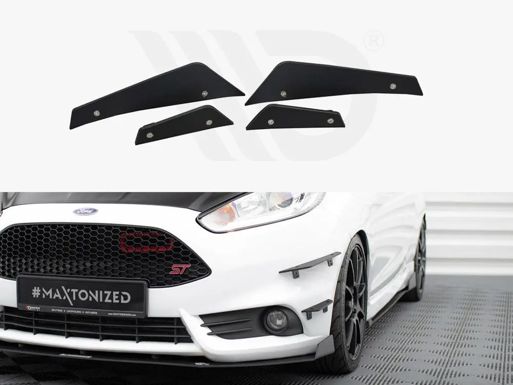 Maxton Design Canards Ford Fiesta Mk7 St Facelift (2013-2017) 1