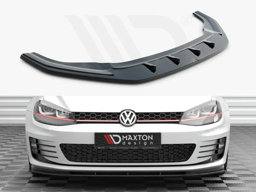 Maxton Design Front Splitter V.3 Volkswagen Golf Gti Mk7 1