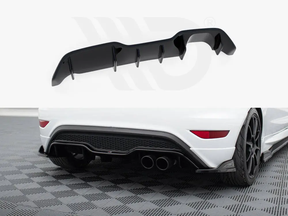Maxton Design Rear Diffuser Ford Fiesta Mk7 St (2013-2017) 1