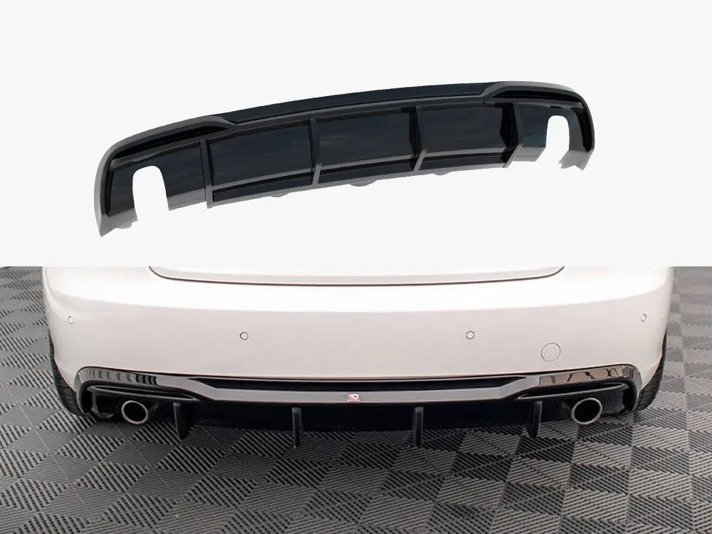 Maxton Design Rear Valance Audi A5 8T Facelift (Version With Single Exhausts On Both Sides) 1