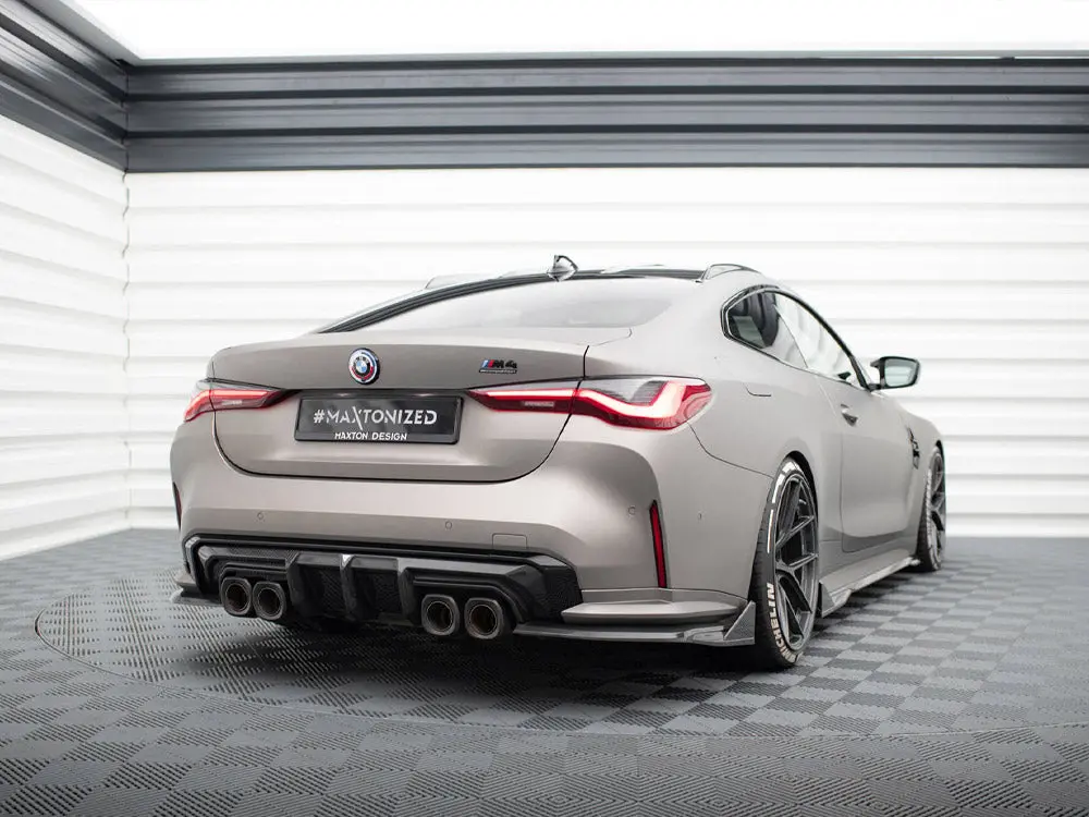 Maxton Design Prepreg Carbon Rear Flaps Bmw M4 G82 / G82 Facelift 2